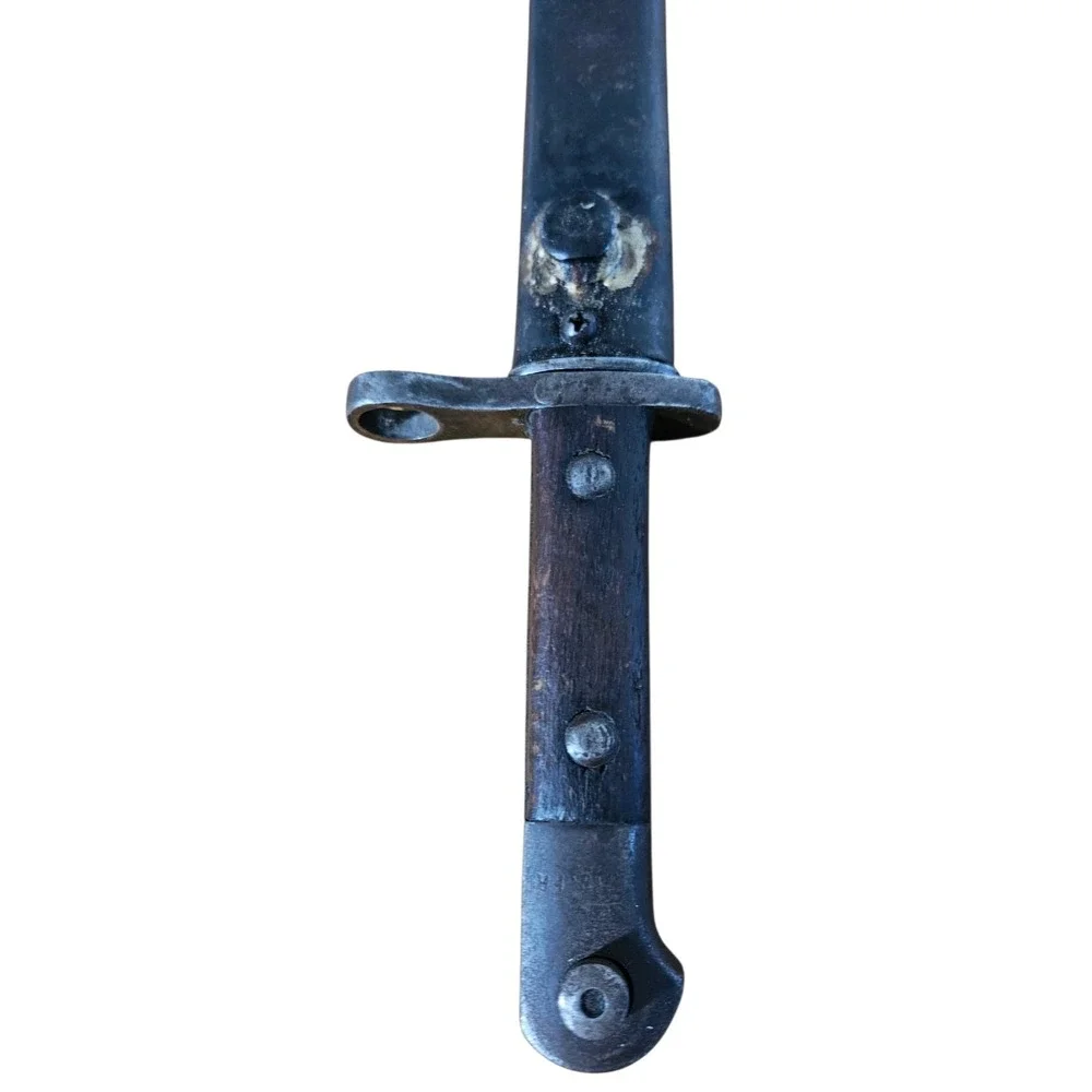 Rare Original Antique 1898 Bayonet Persian Military Sword With Scabbard Vintage
